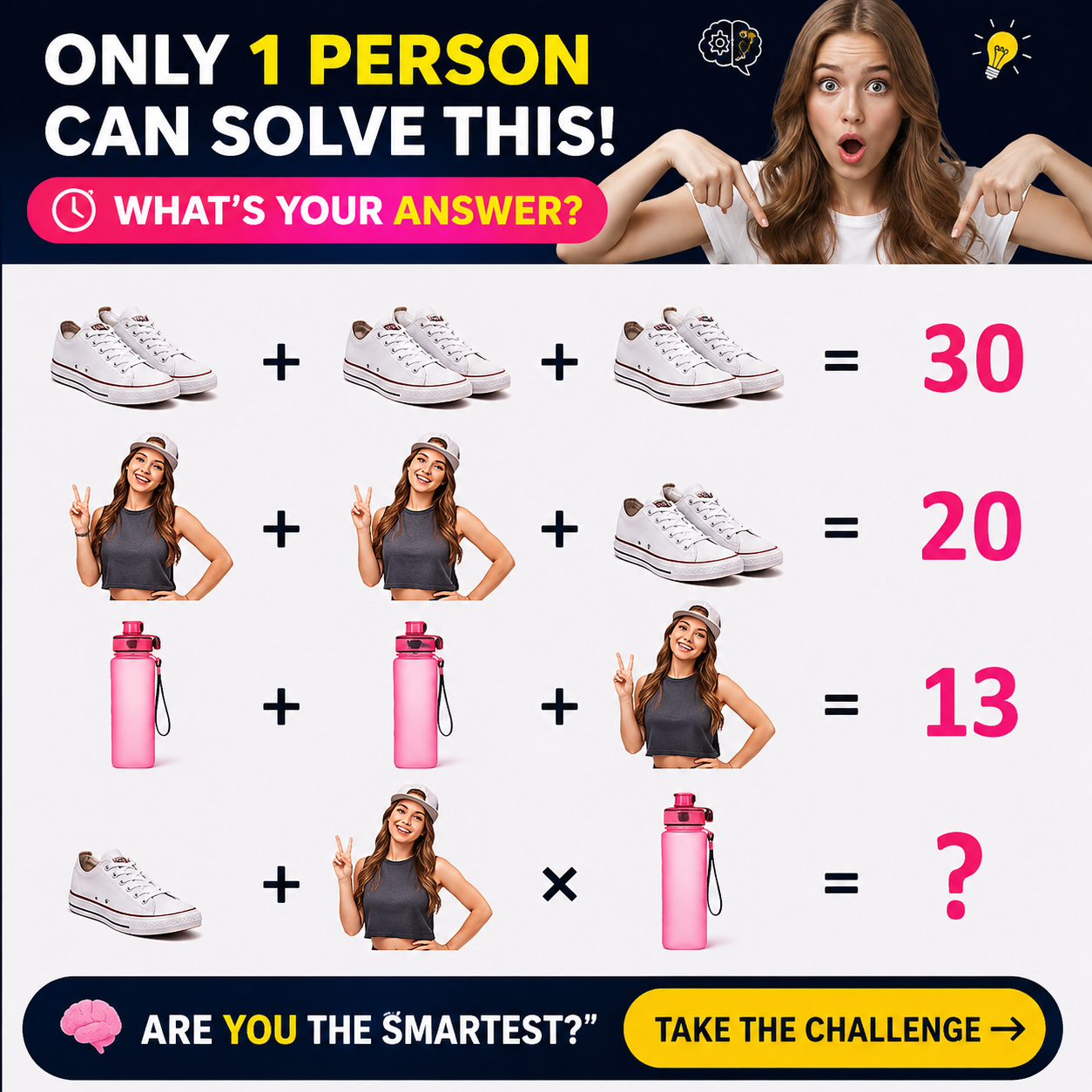 Math puzzle challenge