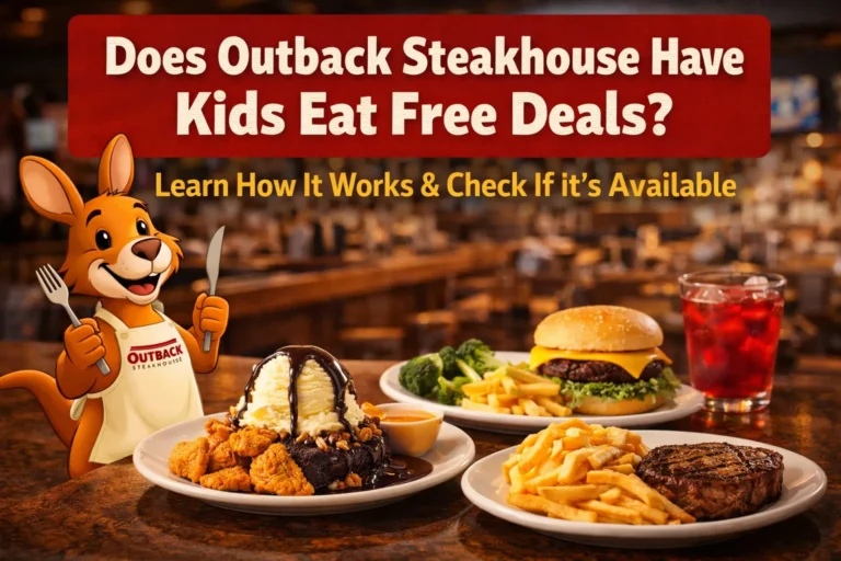 Outback Kids Eat Free