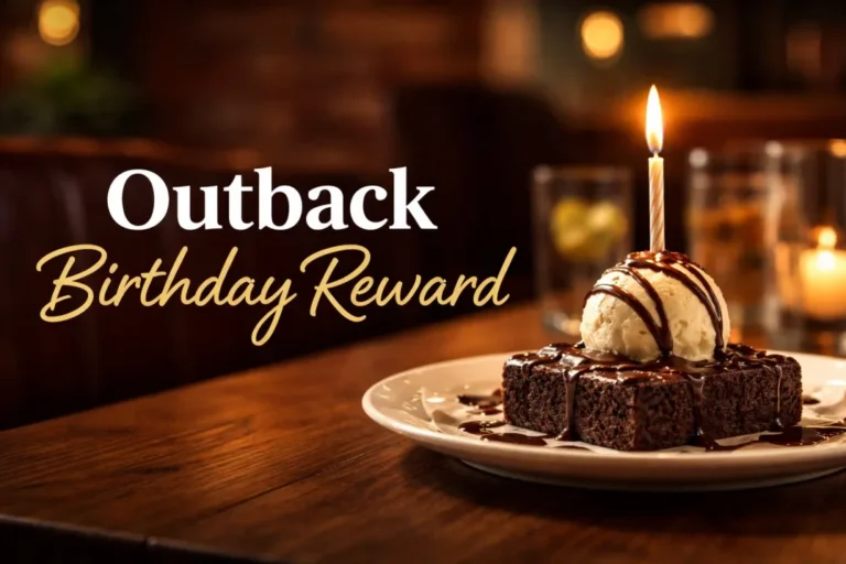 Outback birthday reward