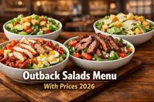 Outback Salads Menu