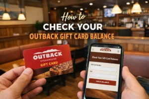 Outback gift card balance